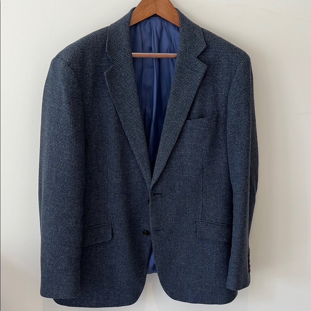 Charles Tyrwhitt Blue Wool Sport Coat